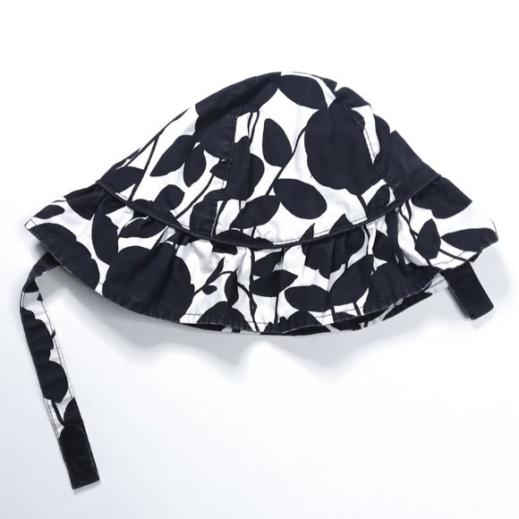 Baby GAP Navy And White Patterned Sun Hat US Newborn 3-6M - Picture 1 of 4